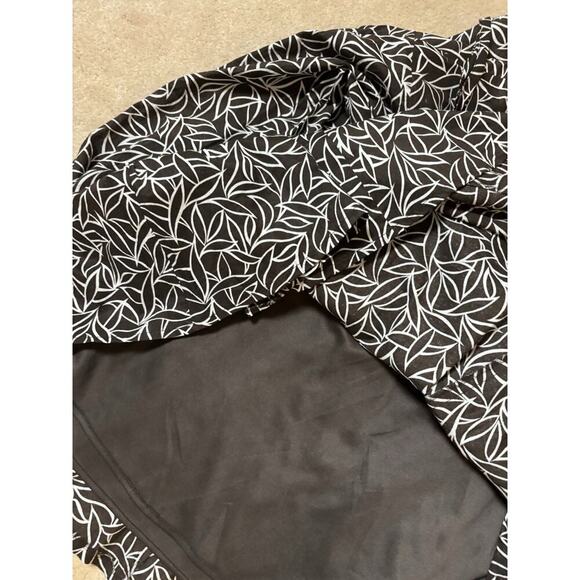 Brown And White Full Skirt By Worthington Size 16 - Picture 4 of 4